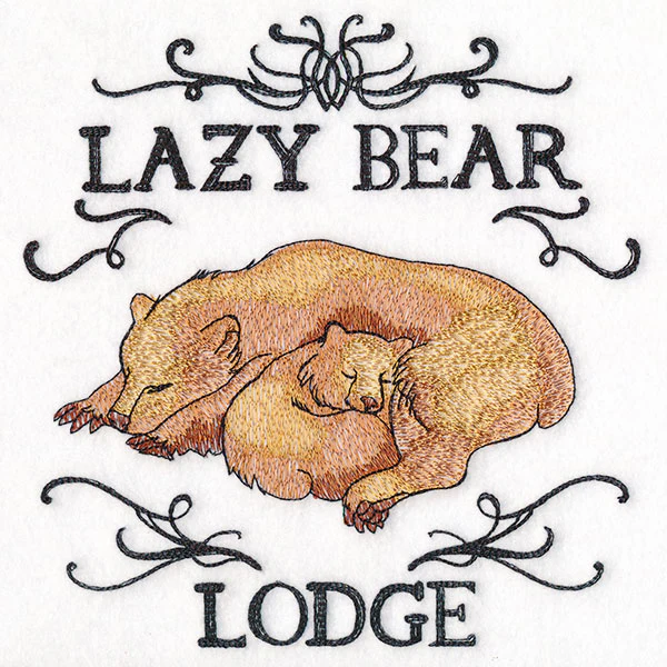 Lazy Bear Lodge Market Sign - Image 2