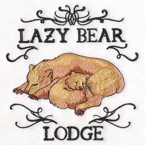 Lazy Bear Lodge Market Sign - Image 3