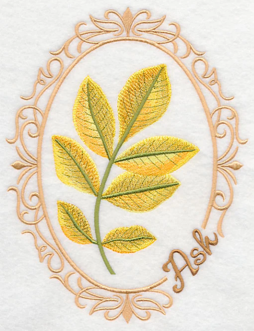 Leaf Cameo - Ash