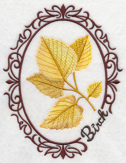 Leaf Cameo - Birch - Image 3