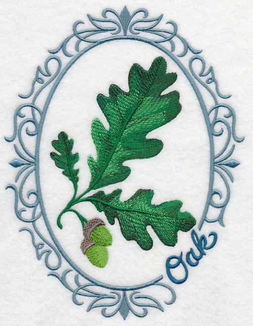 Leaf Cameo - Oak - Image 2