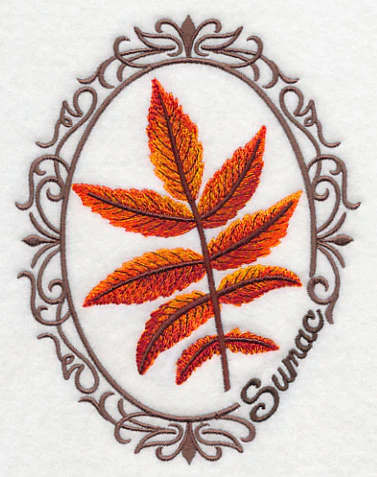 Leaf Cameo - Sumac - Image 5
