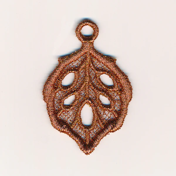 Leaf Pendant (Lace) - Image 3