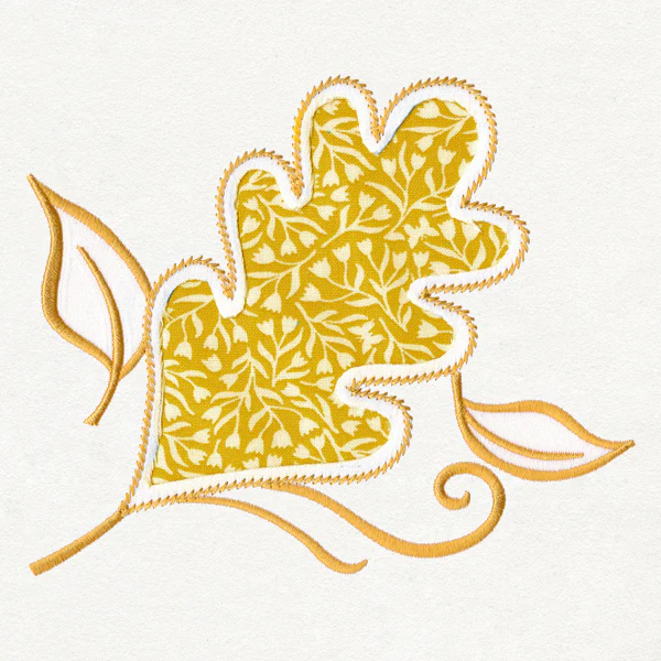 Leaf Silhouette (Reverse Applique) - Image 3