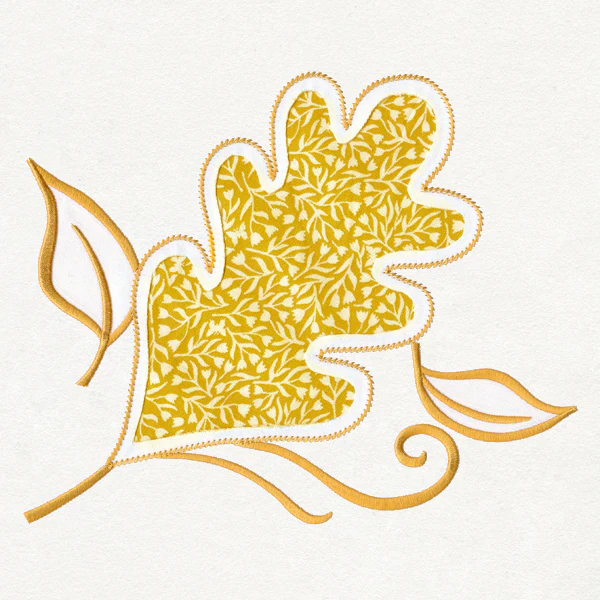Leaf Silhouette (Reverse Applique) - Image 4