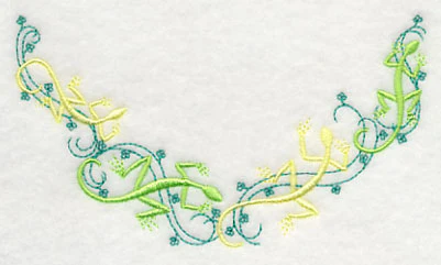 Leaping Lizards Neckline (V-Neck) - Image 3