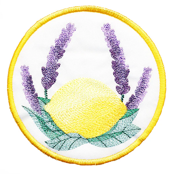 Lemon and Lavender Trivet (In-the-Hoop) - Image 3