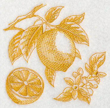 Lemon Botanical (Toile) - Image 4
