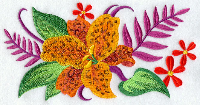Leopard Lily Border
