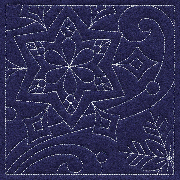 Let It Snow Quilting - Elegant Snowflake (Double Run) - Image 4