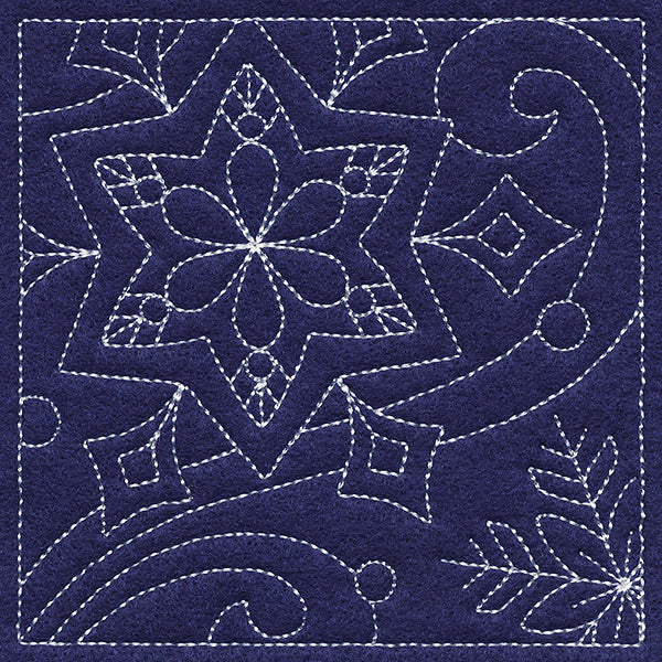 Let It Snow Quilting - Elegant Snowflake (Double Run) - Image 5
