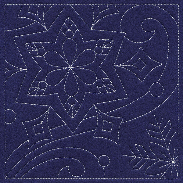 Let It Snow Quilting - Elegant Snowflake (Double Run) - Image 6