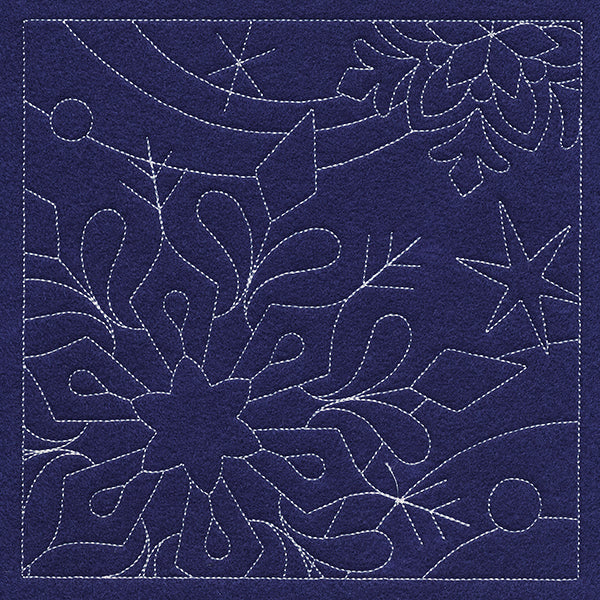 Let It Snow Quilting - Stunning Snowflake (Double Run) - Image 2
