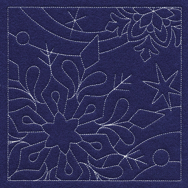 Let It Snow Quilting - Stunning Snowflake (Double Run) - Image 3
