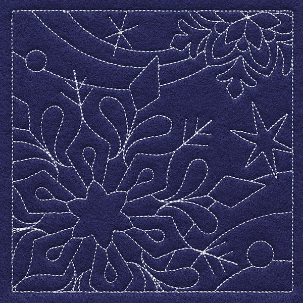 Let It Snow Quilting - Stunning Snowflake (Double Run) - Image 4