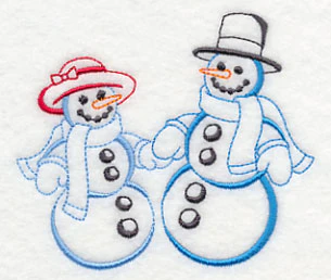 Let It Snow, Snowmen Pair - Image 2