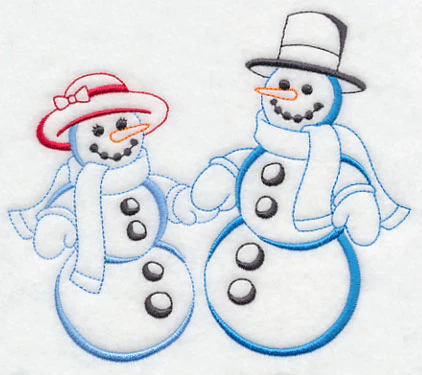 Let It Snow, Snowmen Pair - Image 3