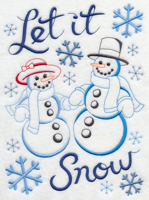 Let It Snow with Snowmen