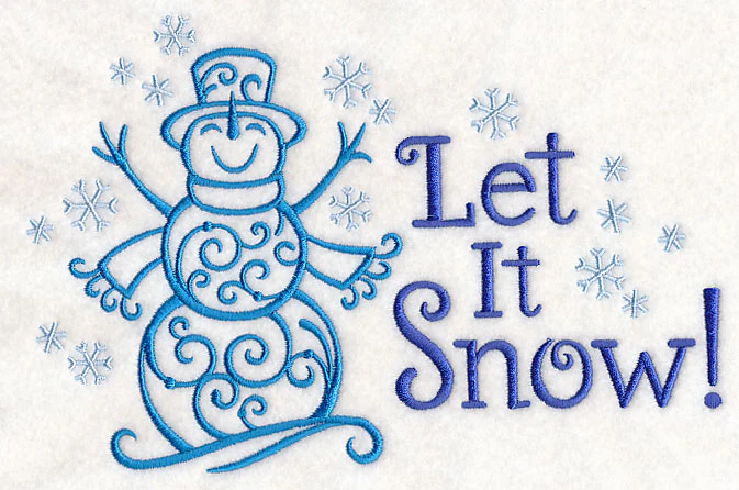 Let It Snowman (Filigree) - Image 2