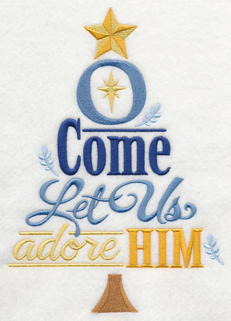 Let Us Adore Him Christmas Tree - Image 2