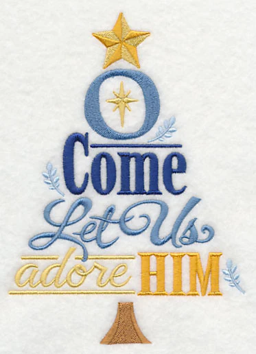 Let Us Adore Him Christmas Tree - Image 3
