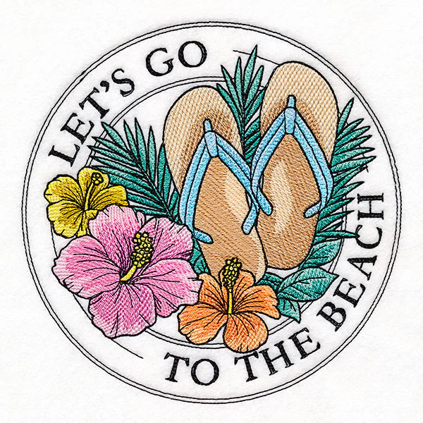 Let's Go to the Beach Stamp - Image 4