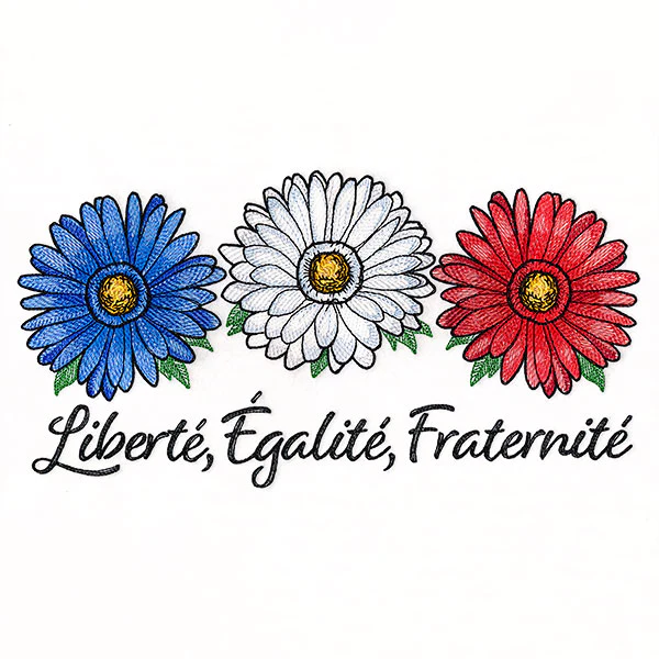Liberte, Egalite, Fraternite Daisies - Image 8