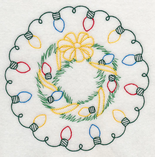 Light Bright Wreath (Vintage) - Image 2