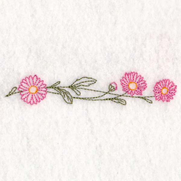 Light Daisy Border (Vintage) - Image 5