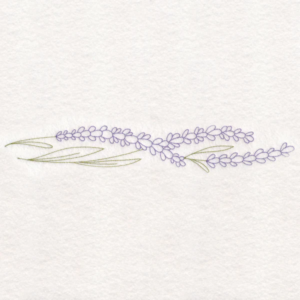 Light Lavender Border (Vintage) - Image 6