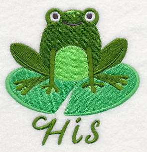 Lily Pad Frog - His - Image 2