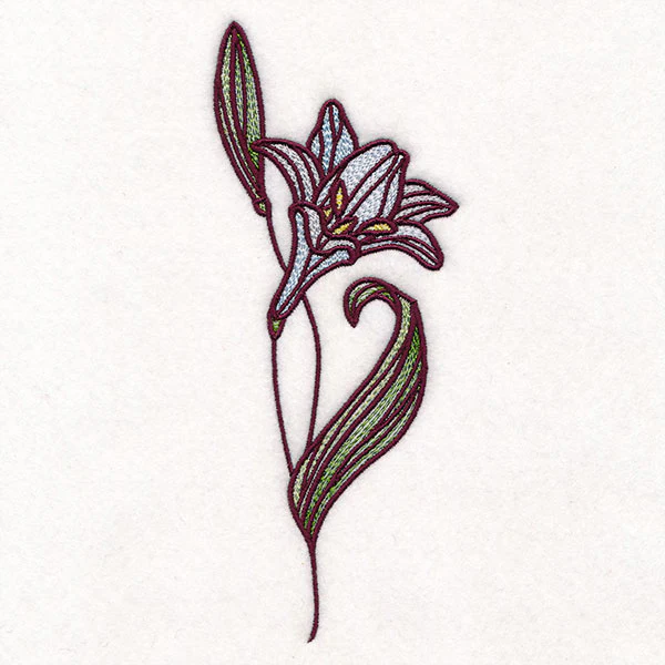 Lily Stained Glass Bloom - Image 4