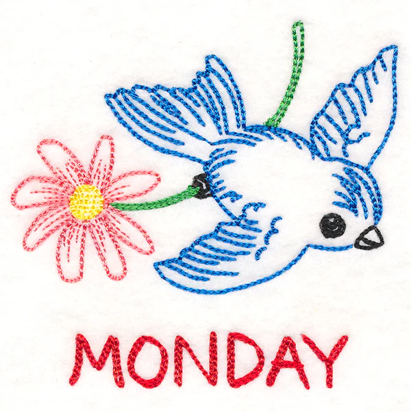 Little Bird on Monday (Vintage) - Image 2