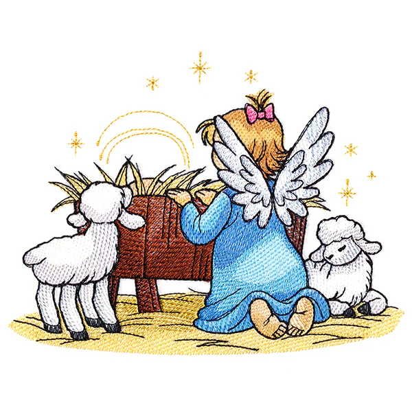 Little Christmas Angel and Friends - Image 3