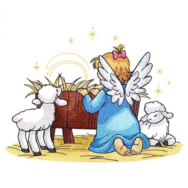 Little Christmas Angel and Friends - Image 4