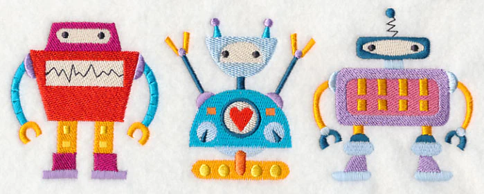 Little Robots Trio - Image 2