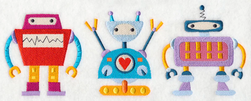 Little Robots Trio - Image 5