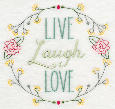 Live Laugh Love Wreath - Image 4