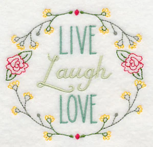 Live Laugh Love Wreath - Image 5