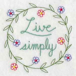 Live Simply Wreath - Image 5
