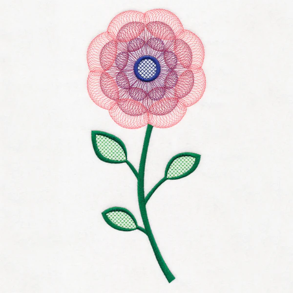 Lively Spiral Bloom