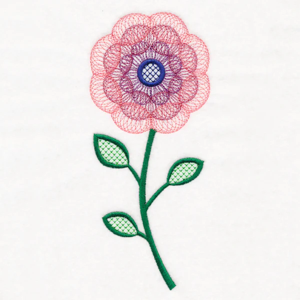 Lively Spiral Bloom - Image 3