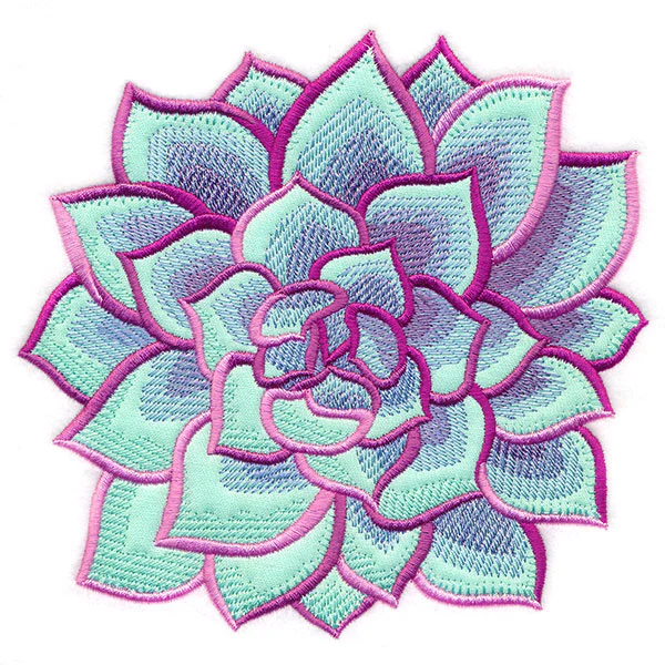 Lively Succulent (Applique) - Image 5