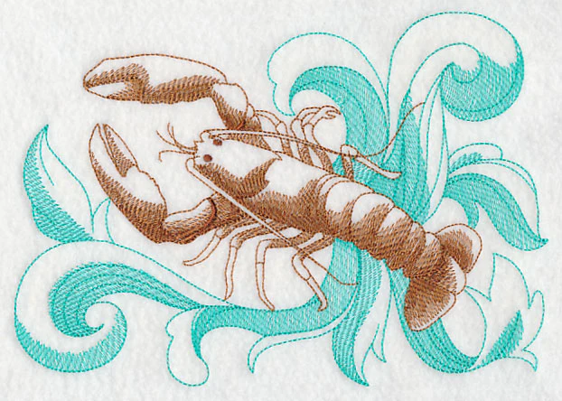 Lobster with Baroque Background - Image 4