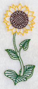 Long Stemmed Sunflower (Vintage) - Image 4