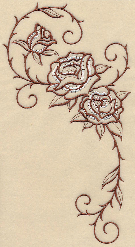 Longhorn Skull Flowers - Left - Image 5