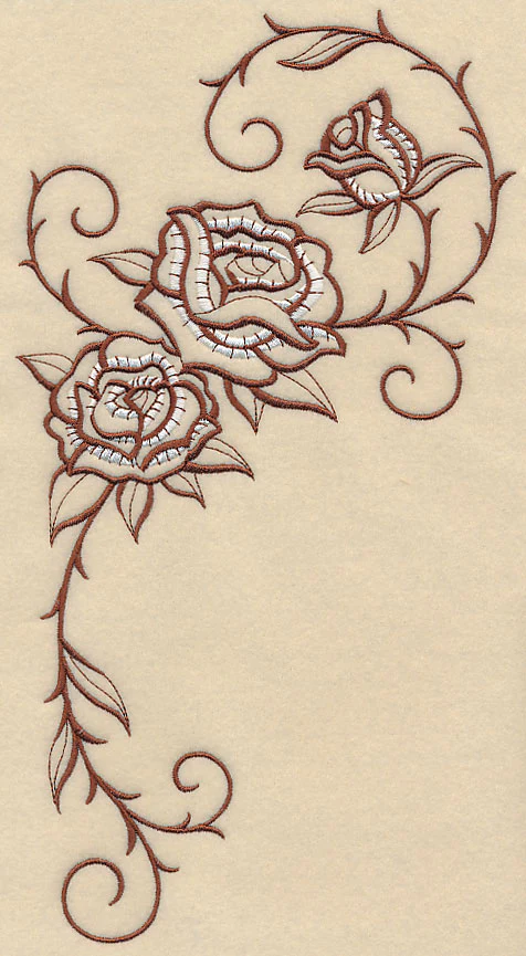 Longhorn Skull Flowers - Right - Image 5