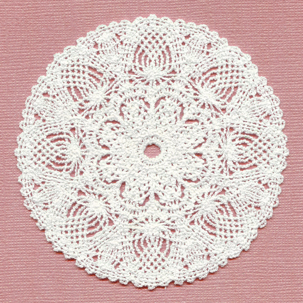 Lotus Bouquet Doily (Battenburg Lace) - Image 5