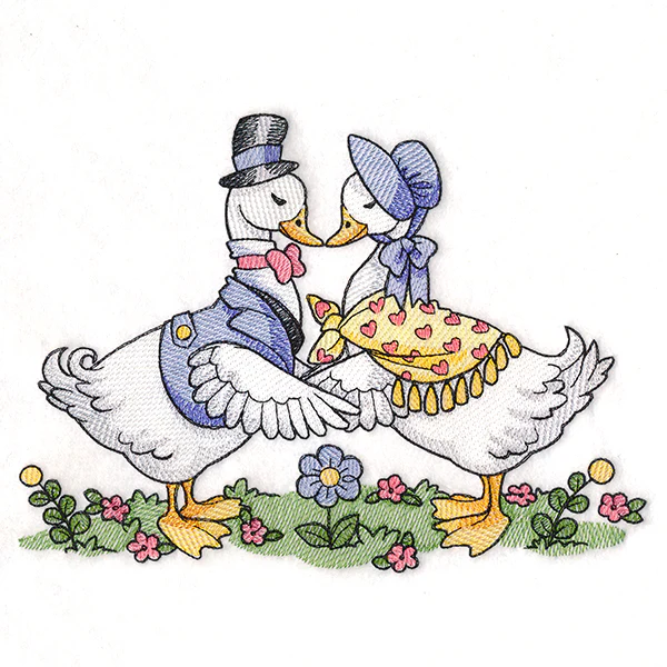 Love & Caring Goose Couple - Image 7