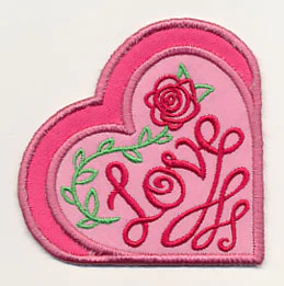 Love Heart Corner Bookmark (In-the-Hoop)